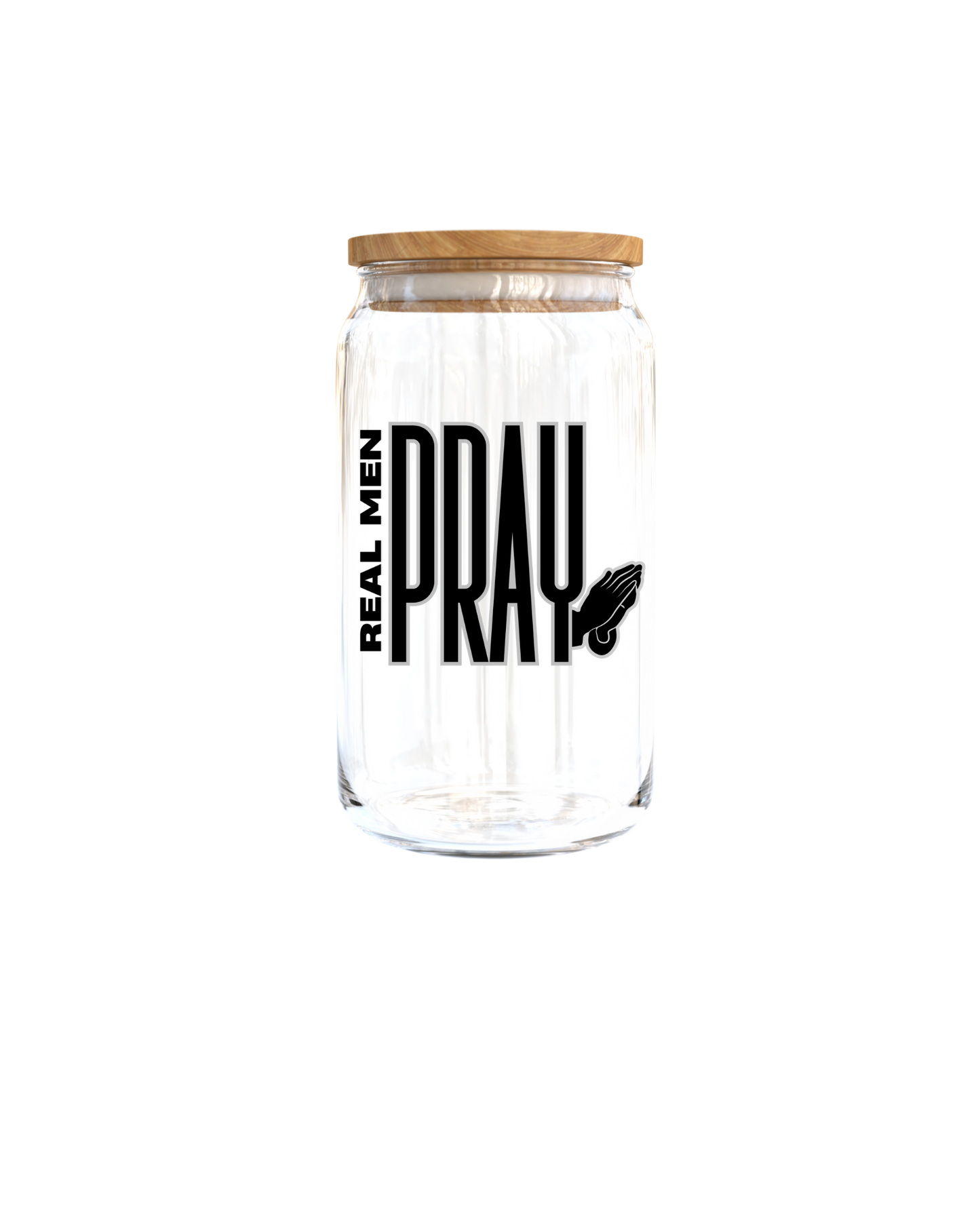 Real Men Pray -Journal UV DTF DECAL