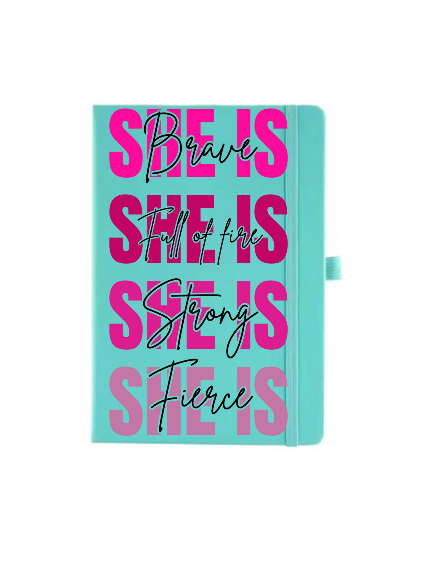 She is -Journal UV DTF DECAL