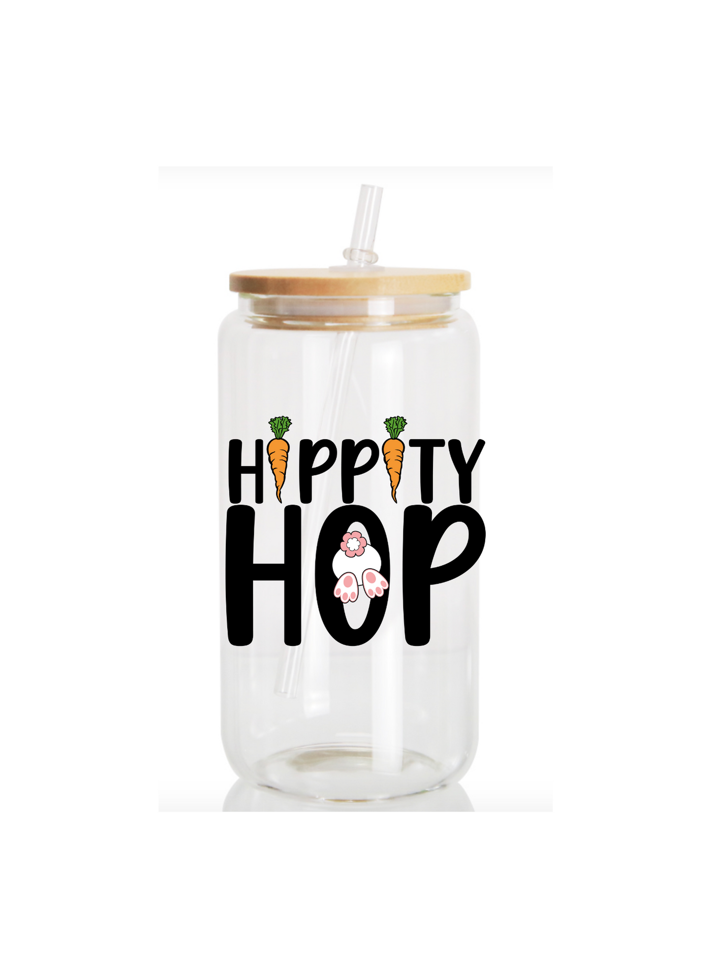 Hippity Hop- UV DTF DECAL 3''