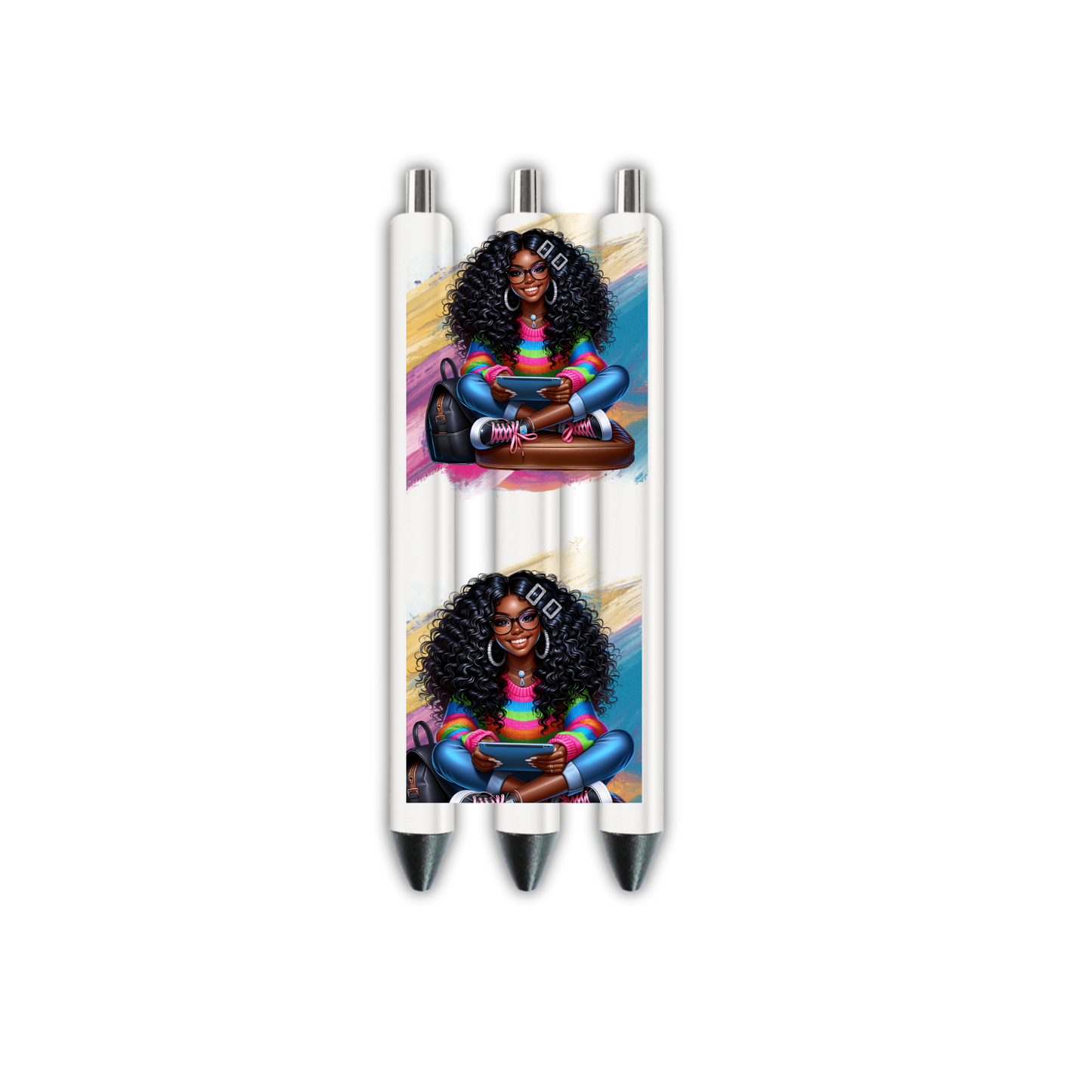 Black woman -Journal UV DTF DECAL