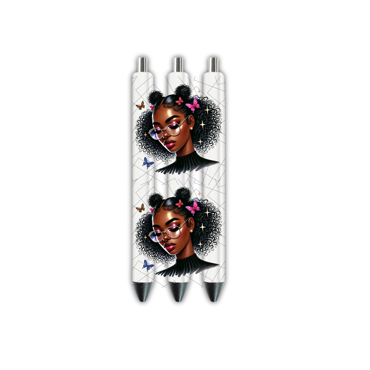 Black woman - Journal UV DTF DECAL