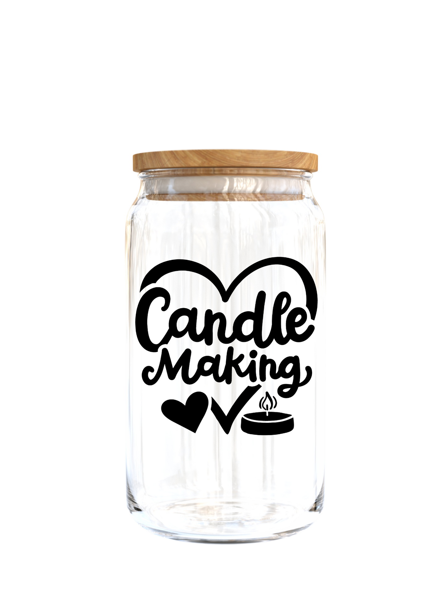 Candle making -UV DTF DECAL 3"