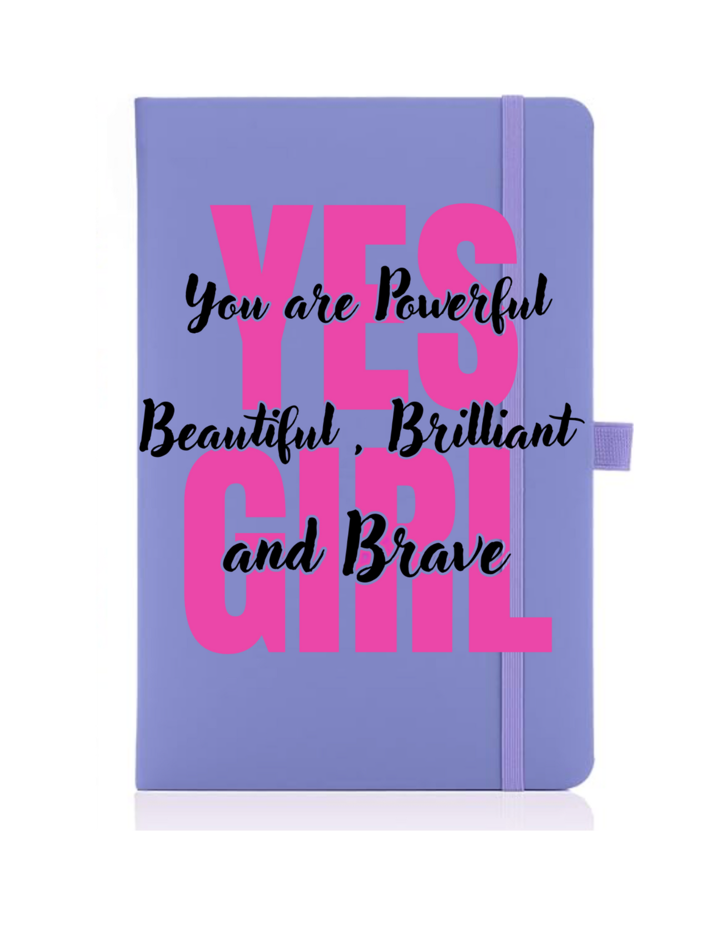 Yes you are beautiful -Journal UV DTF DECAL