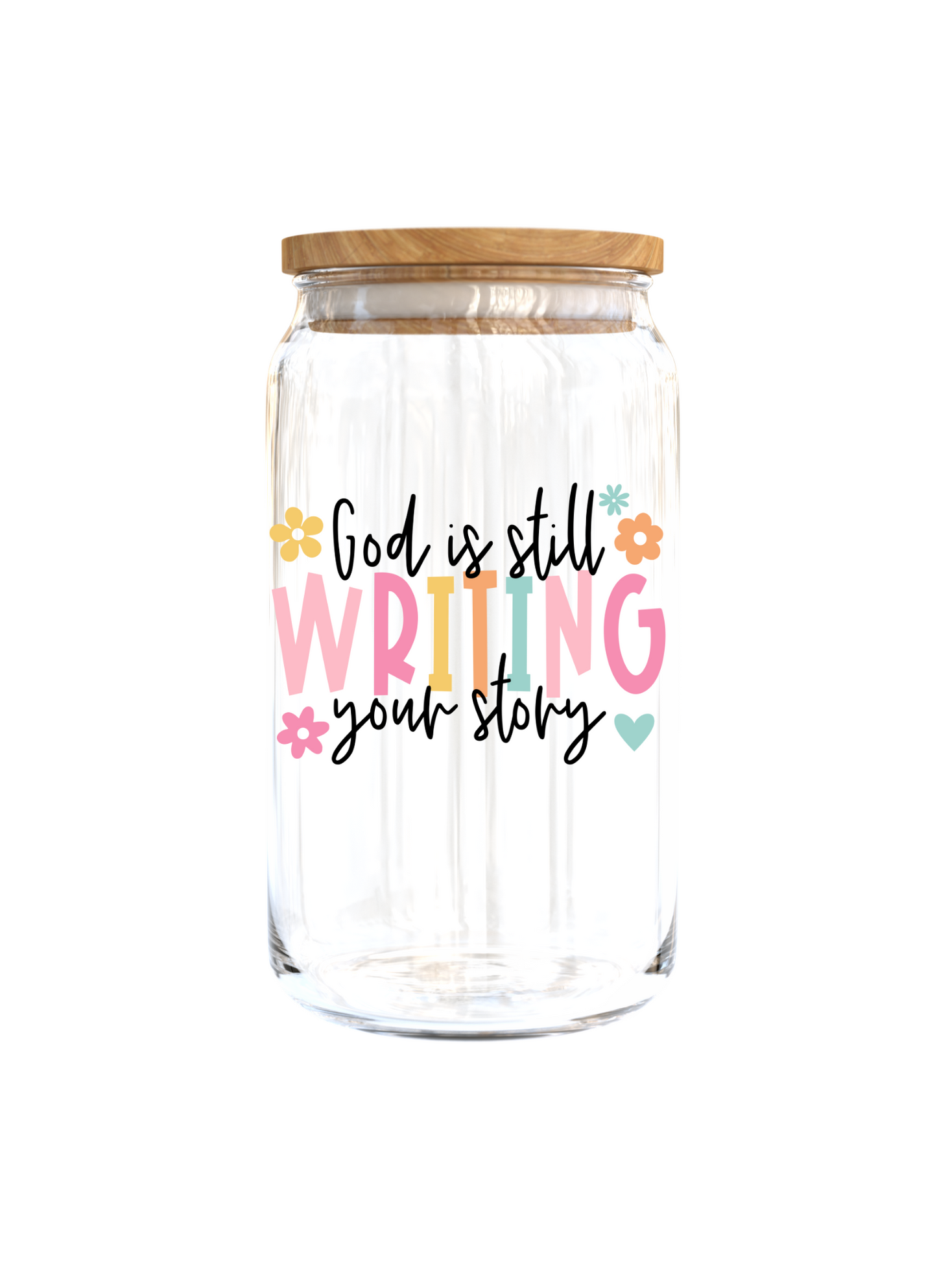 God is still Writing your Story | UV DTF DECAL 3''(Double Sided image)