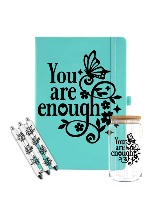 You are Enough- Journal UV DTF DECAL