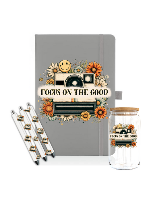 Focus on the good-Journal UV DTF DECAL