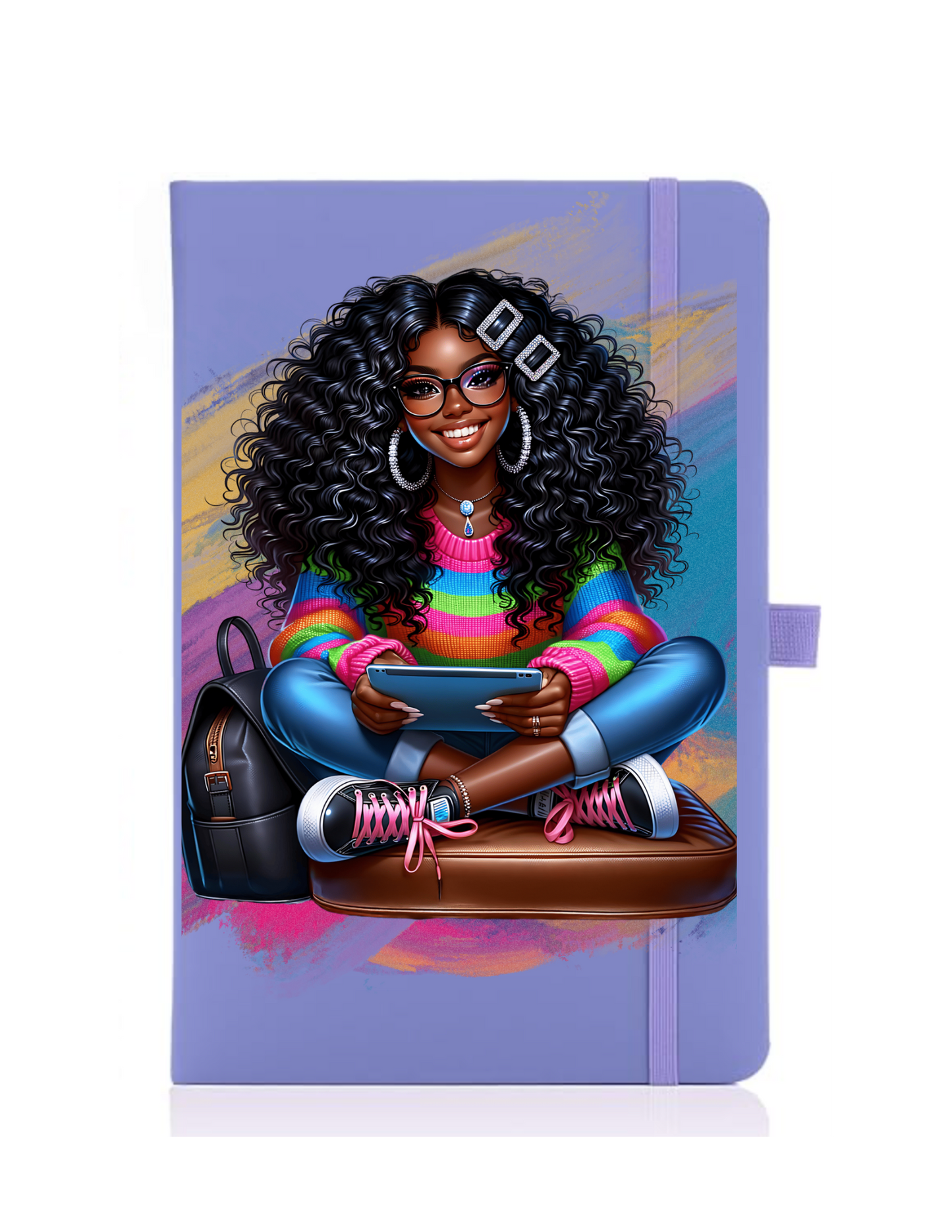 Black woman -Journal UV DTF DECAL