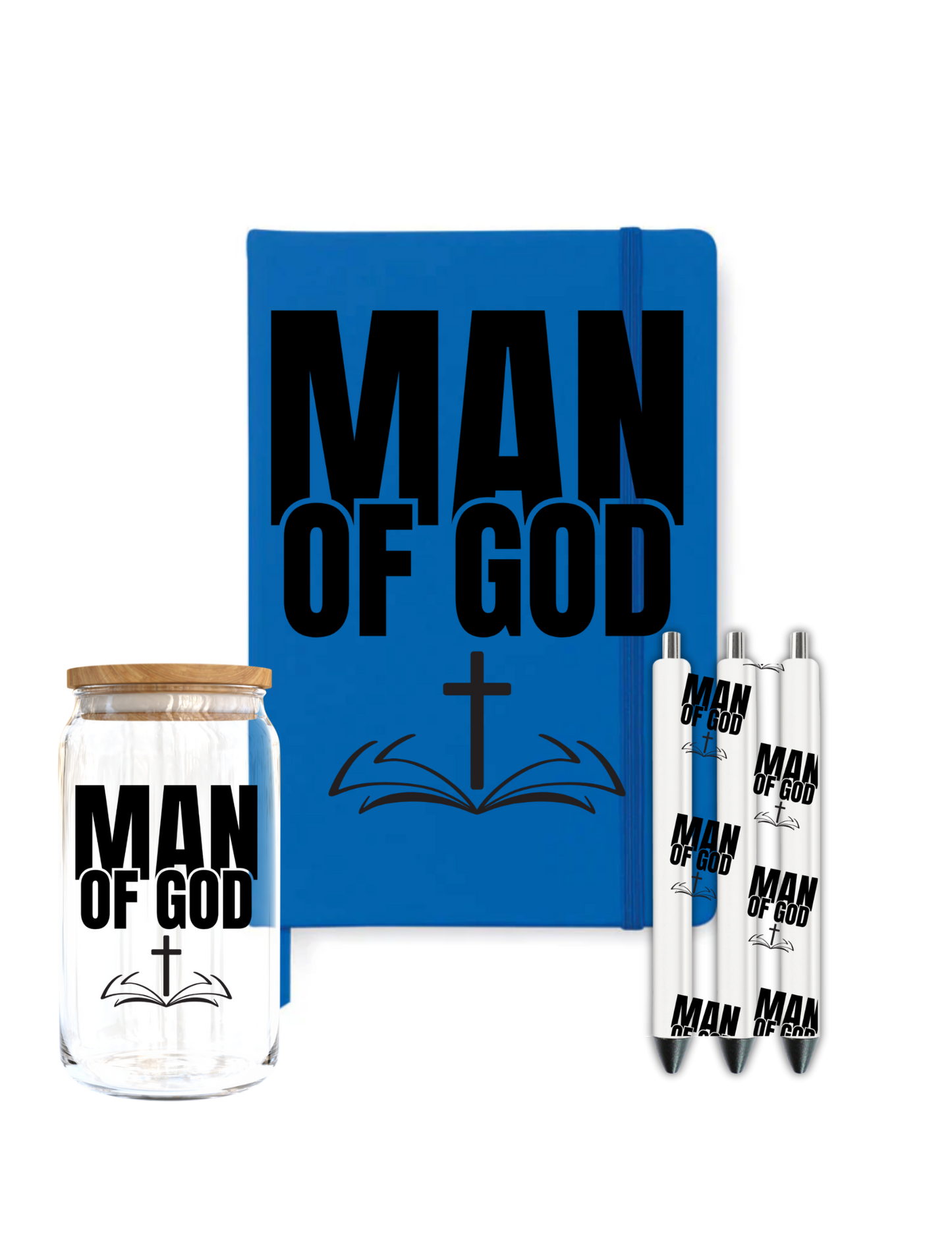 Man of God -Journal UV DTF DECAL