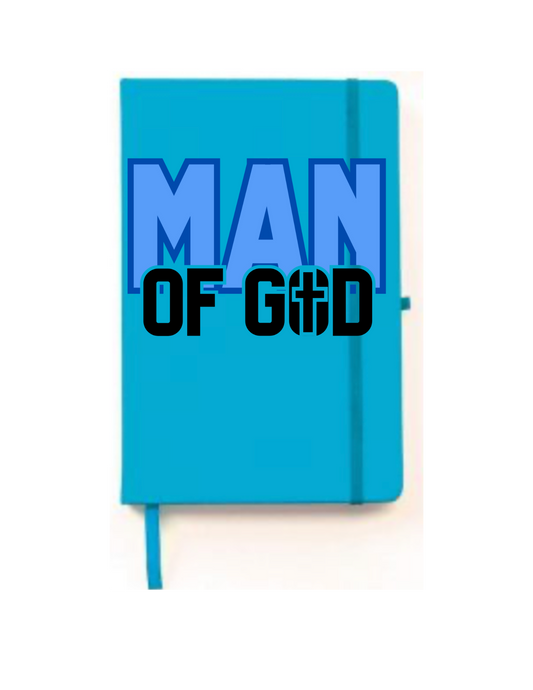 Man of God (blue)-Journal UV DTF DECAL