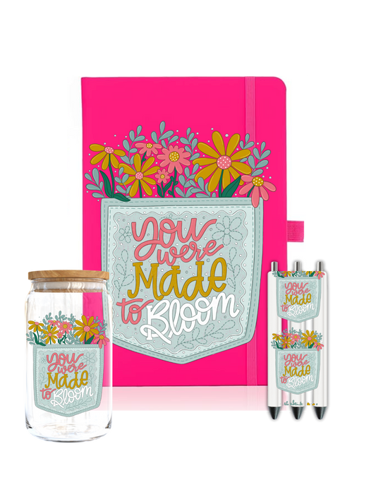 You are made to bloom-Journal UV DTF DECAL