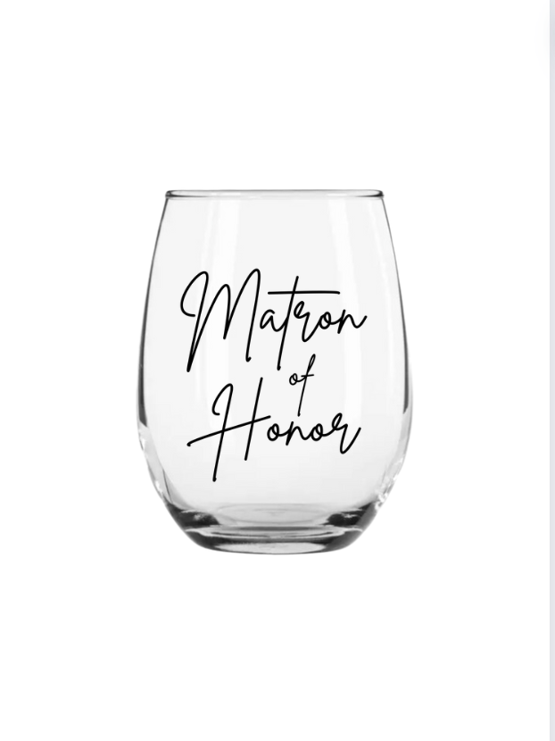Matron of Honor- UV DTF DECAL 3''
