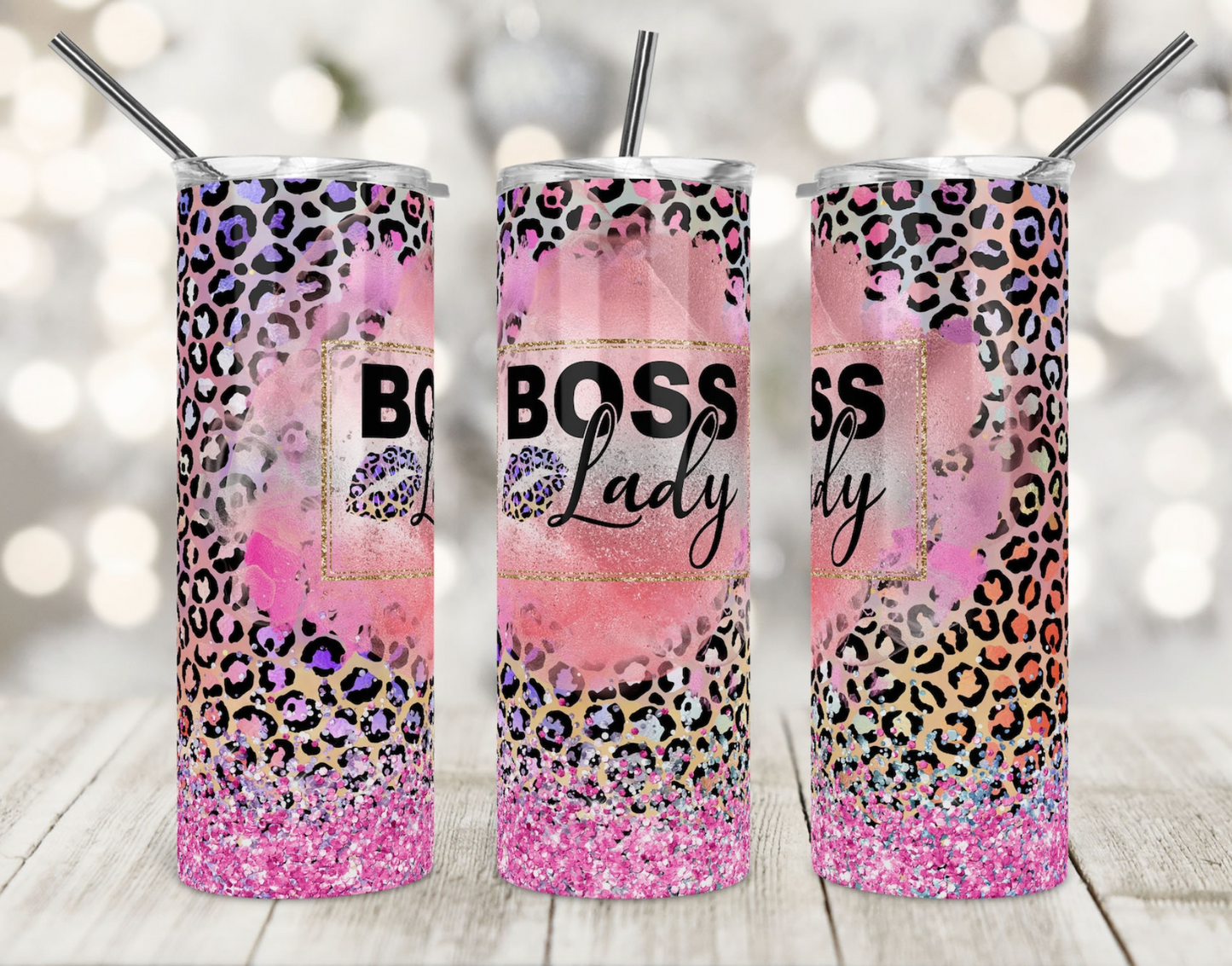 Boss Lady -20oz Skinny Tumbler