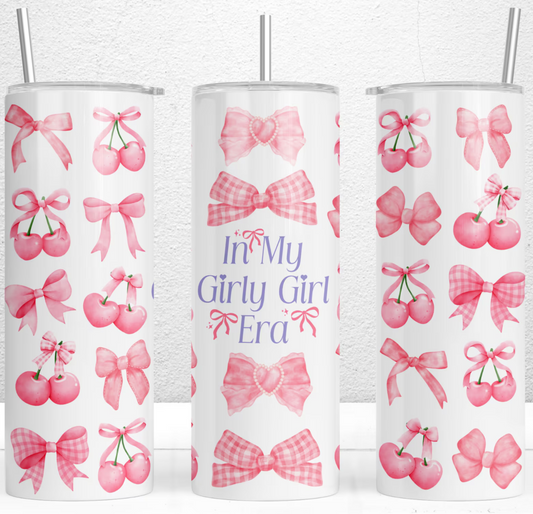 In My Girl Era  20oz Skinny Tumbler Sublimation