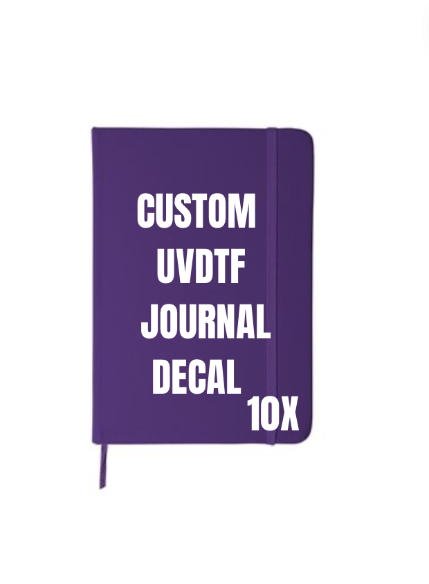 Custom Journal Decals-UV DTF DECAL