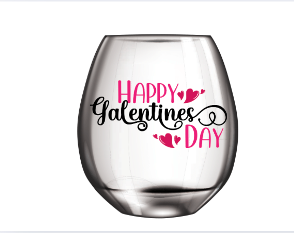 Happ Galentines Day -UV DTF DECAL 3''