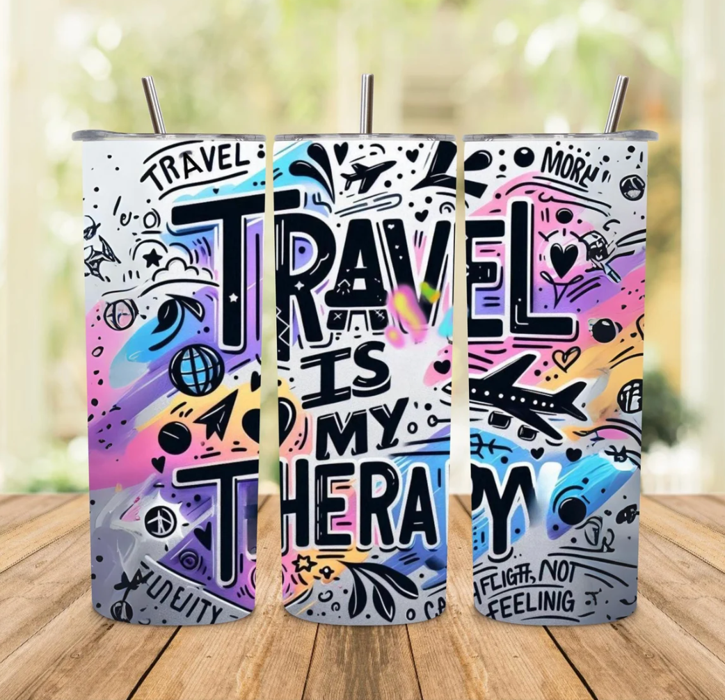 Travelers and Adventurers-20oz Skinny Tumbler