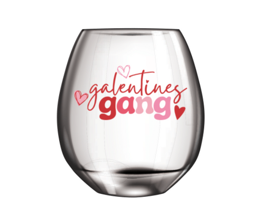 Galentiens Gang-UV DTF DECAL 3''