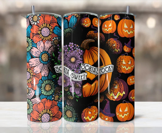 Sorta Sweet Sorta Spooky-20oz Skinny Tumbler