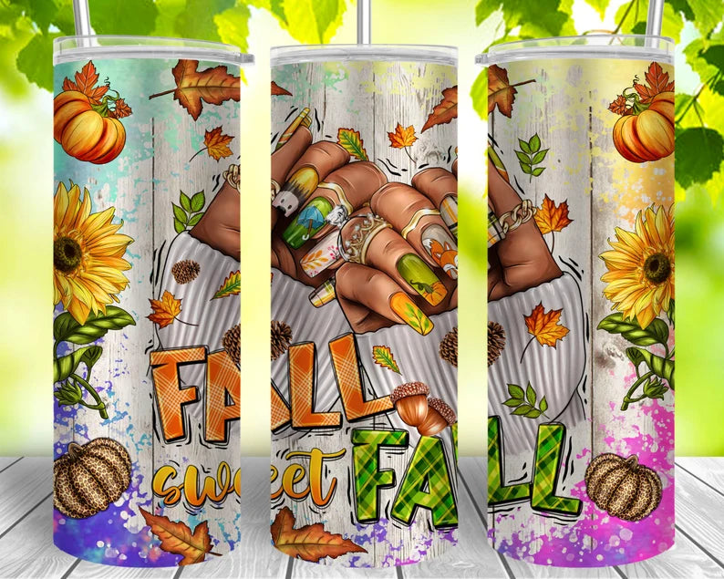 Fall Sweet Fall-20oz Skinny Tumbler